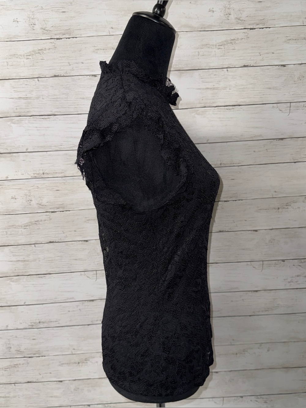 L’Agence Ruffle Lace Top - Picture 5 of 7